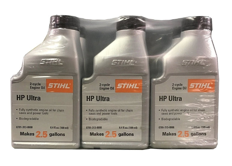 Stihl 0781 313 8009 HP Ultra 2.5 Gallon Mix 6.4 Oz 6pk