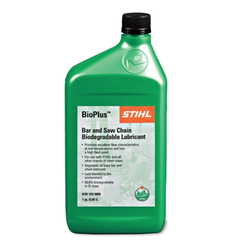 Stihl 0781 516 5009 BioPlus Bar & Chain Oil - 1 Qt