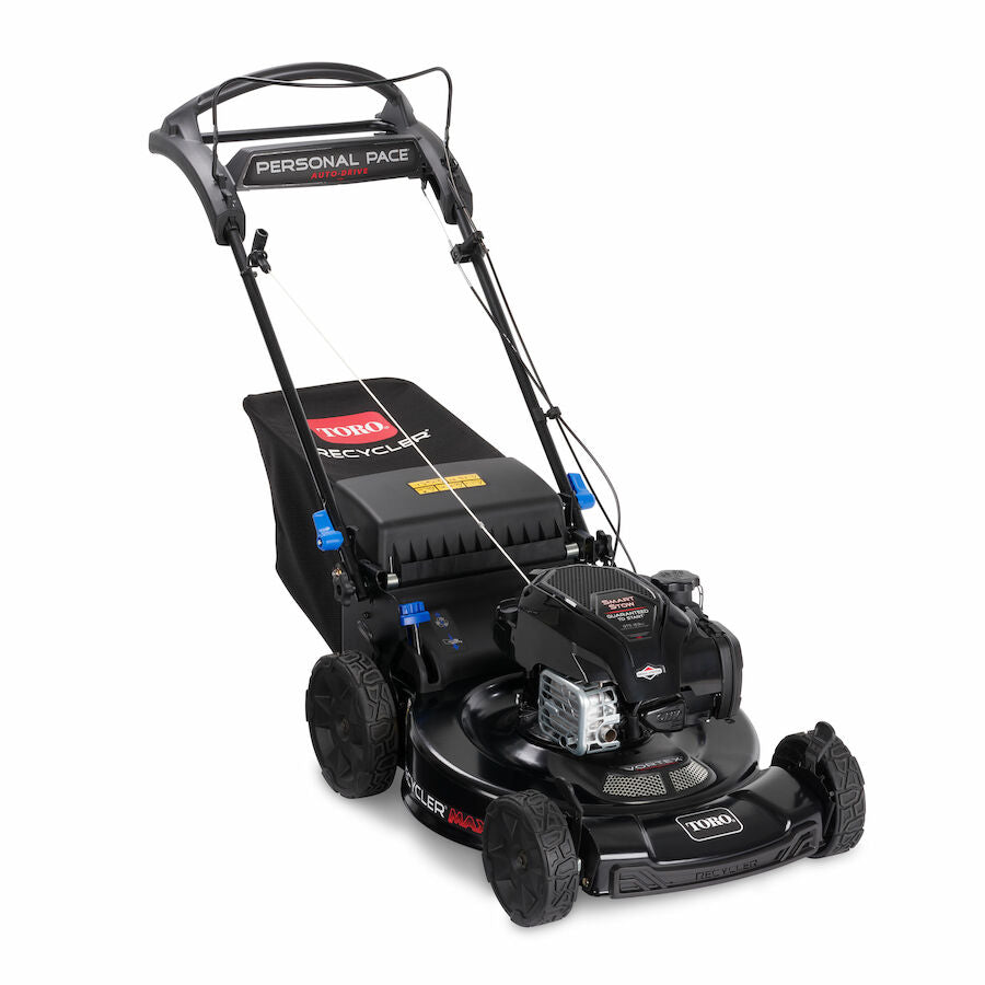 Toro Recycler Max Mower 163cc Briggs Engine Personal Pace with Smart Stow (22") #21485