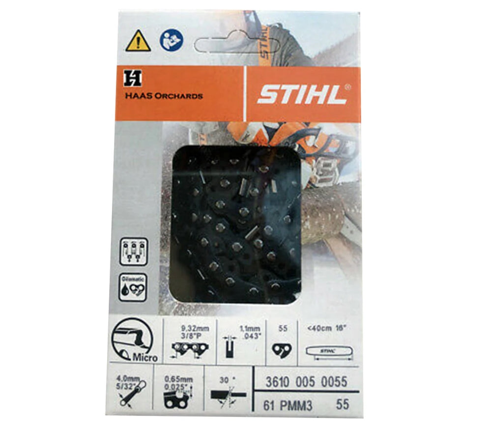 Stihl 3610 005 0055 Chainsaw Chain 61 PMM3 16 In.