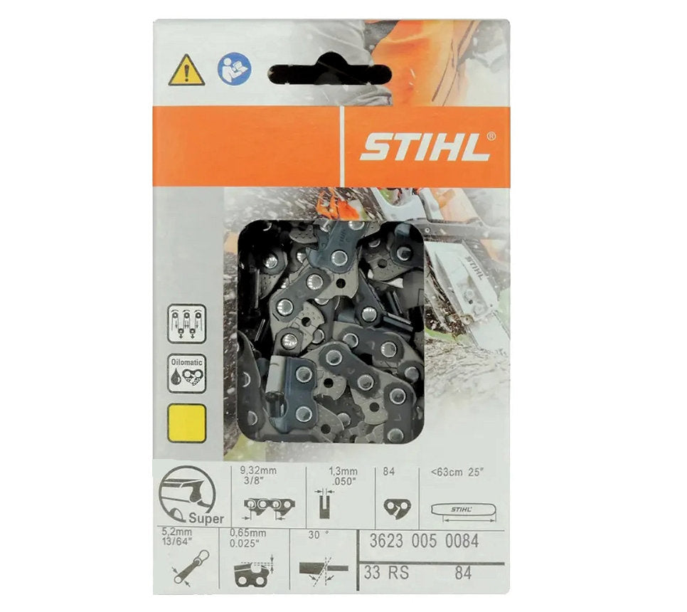 Stihl 3623 005 0084 Chainsaw Chain 25 In. 33RS 84