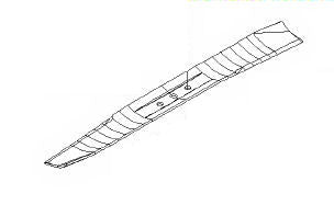 Toro Bagging Blade (21") #108-3759-03