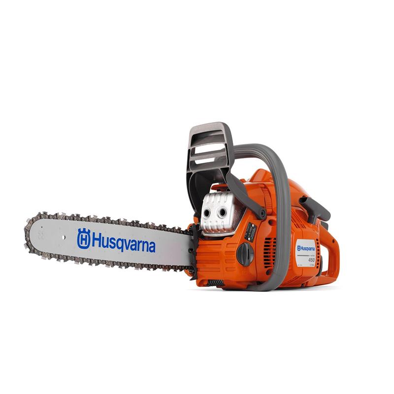Husqvarna 450 20inch 50.2cc Gas Powered 2 Cycle Chainsaw 967166103 (Factory Reconditioned)
