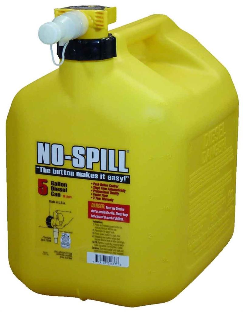 No-Spill 5 Gallon Diesel Fuel Can #1457