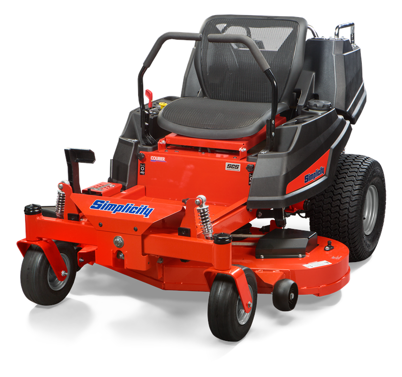 Simplicity Courier 21.5HP 726cc Kawasaki 48" FAB Z-Turn Suspension Mower w/ CARGO BED #2691660