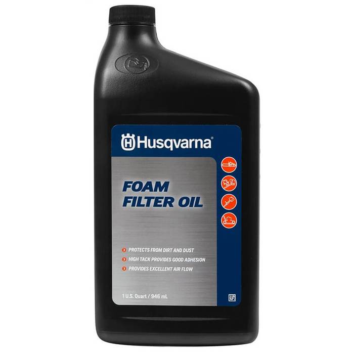 Husqvarna Foam Filter Oil Quart 505566801 #593153401