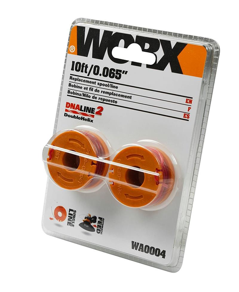 WORX Replacement spools w/line 2-Pack #WA0004